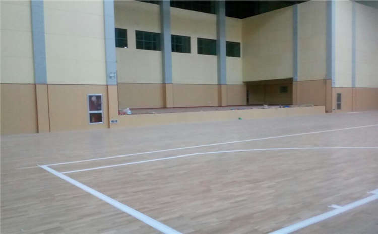 學(xué)校運動(dòng)籃球地板雙層龍骨結構