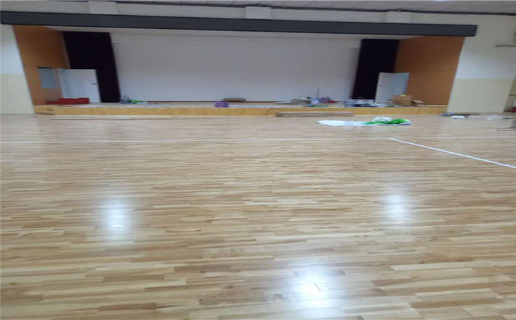 江西室內運動(dòng)木地板工程案例