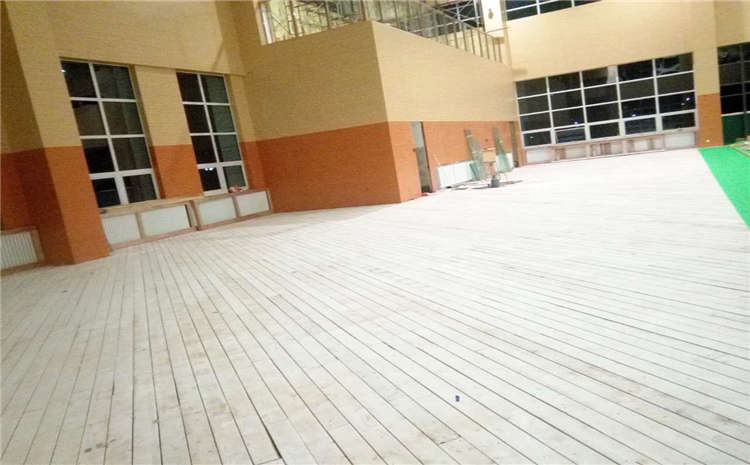 體育館專(zhuān)用木地板的保養