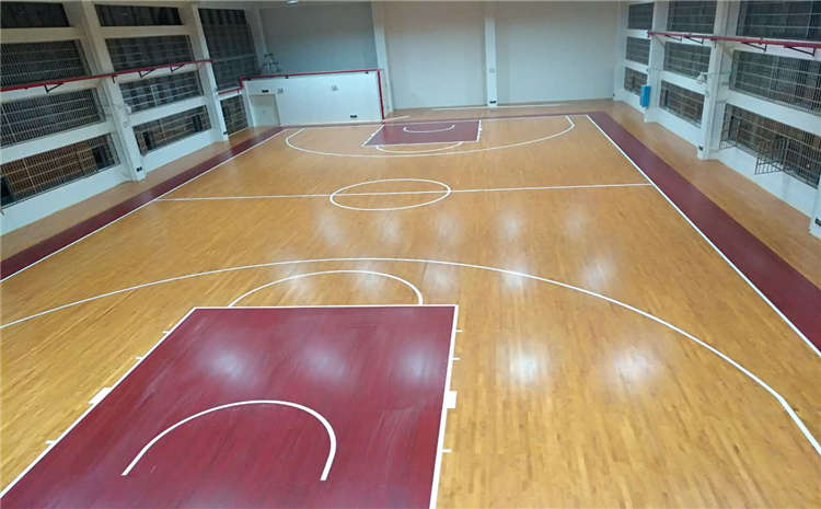 雙層龍骨結構羽毛球館木地板價(jià)格
