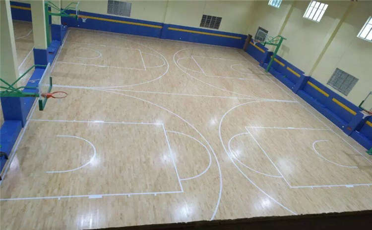 籃球館實(shí)木運動(dòng)地板的養護問(wèn)題