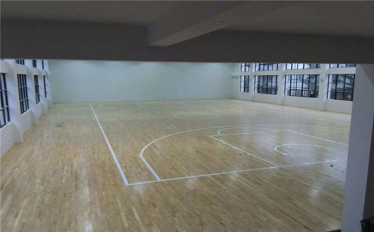 雙層龍骨結構羽毛球館木地板價(jià)格