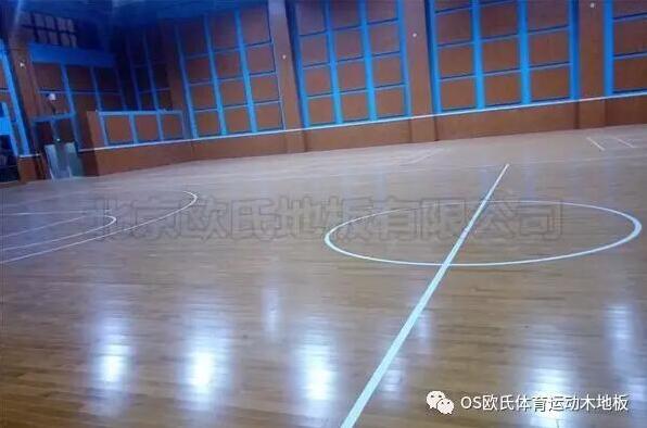 福建福卅市天潭師范附中運動(dòng)木地板成功案例圖3