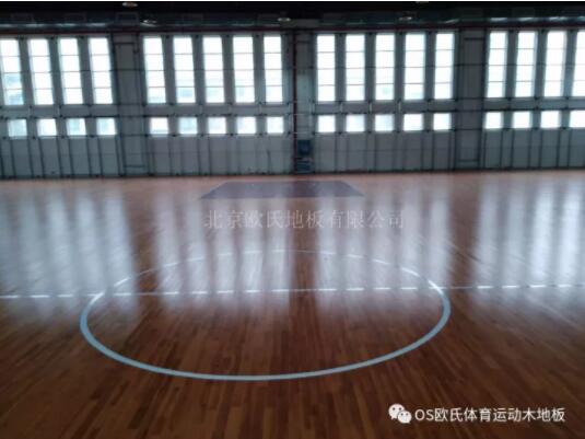 長(cháng)沙市明德啟南中學(xué)體育館木地板成功案例
