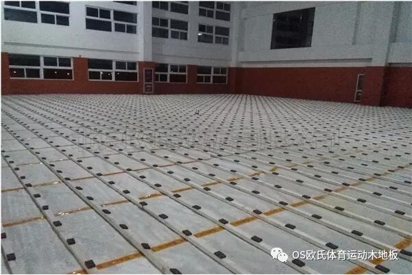 江蘇常州溧陽(yáng)市南渡鎮體育館運動(dòng)木地板案例