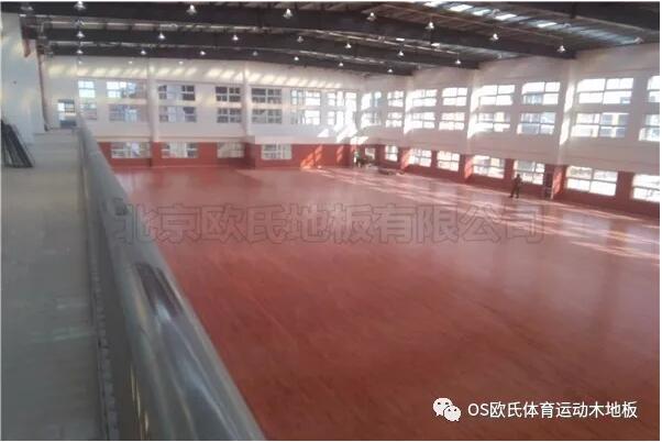 江蘇常州溧陽(yáng)市南渡鎮體育館運動(dòng)木地板案例