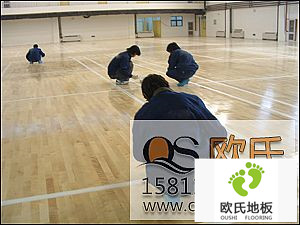 專(zhuān)業(yè)翻新實(shí)木運動(dòng)地板（籃球場(chǎng)木地板）