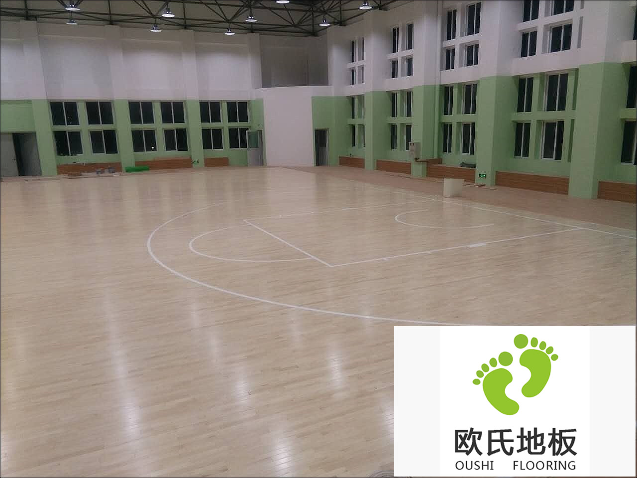 汕頭特殊教育學(xué)?；@球館木地板案例
