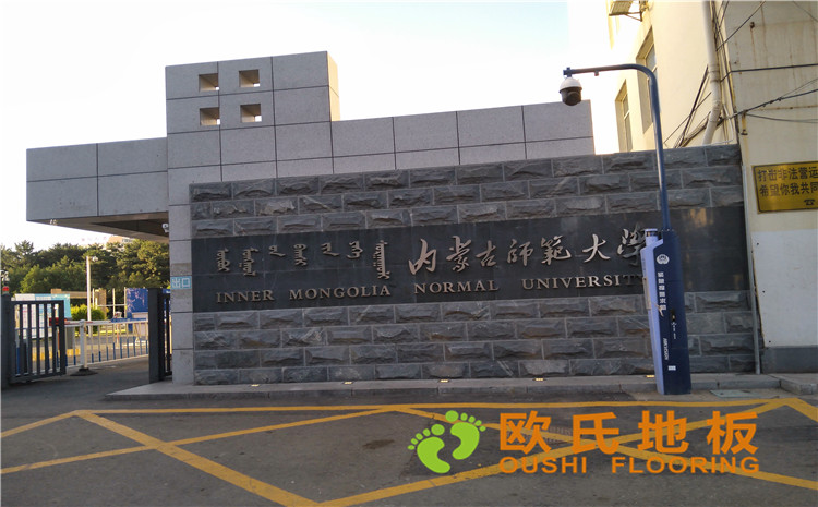 內蒙古師范大學(xué)體育學(xué)院訓練館運動(dòng)木地板項目